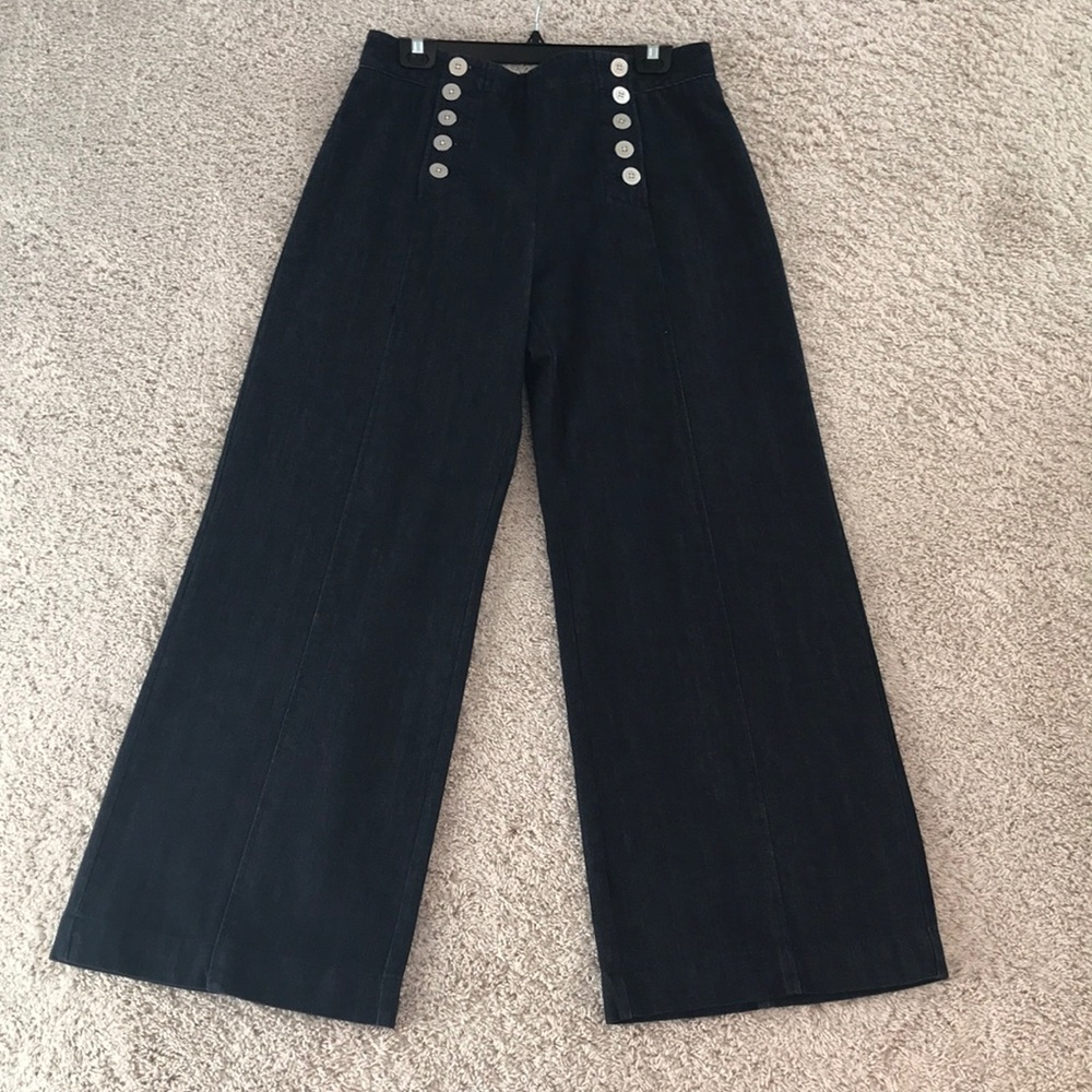 Nanette Lepore denim trousers